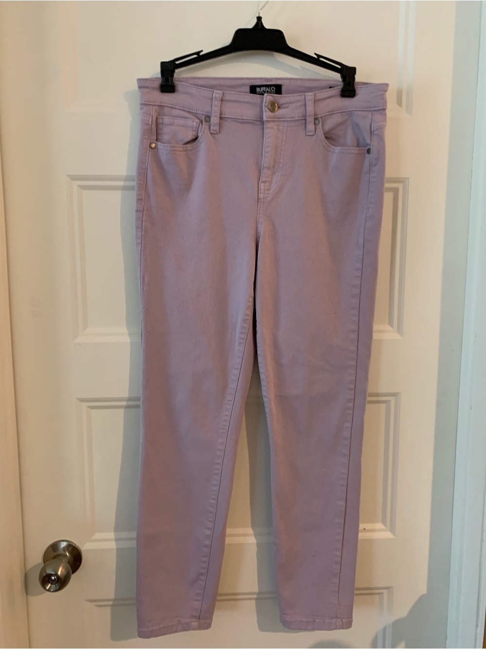 Buffalo David Bitton ,women's Pastel Lavender Straight stretch Jeans